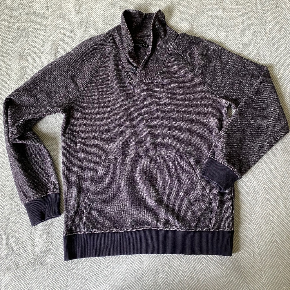 Banana Republic 100% Cotton Mens Medium Sweater Cowl neck